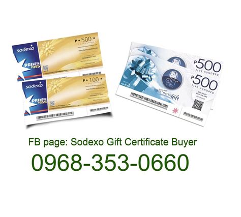 sodexo gift certificate sm|How and Where to Use SM Gift Pass, Plus How to .